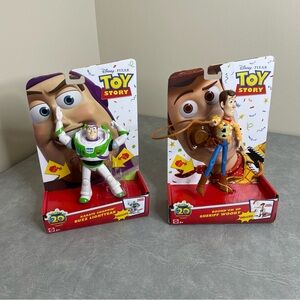 NEW Disney Toy Story Buzz Lightyear and Sheriff Woody Action Figures